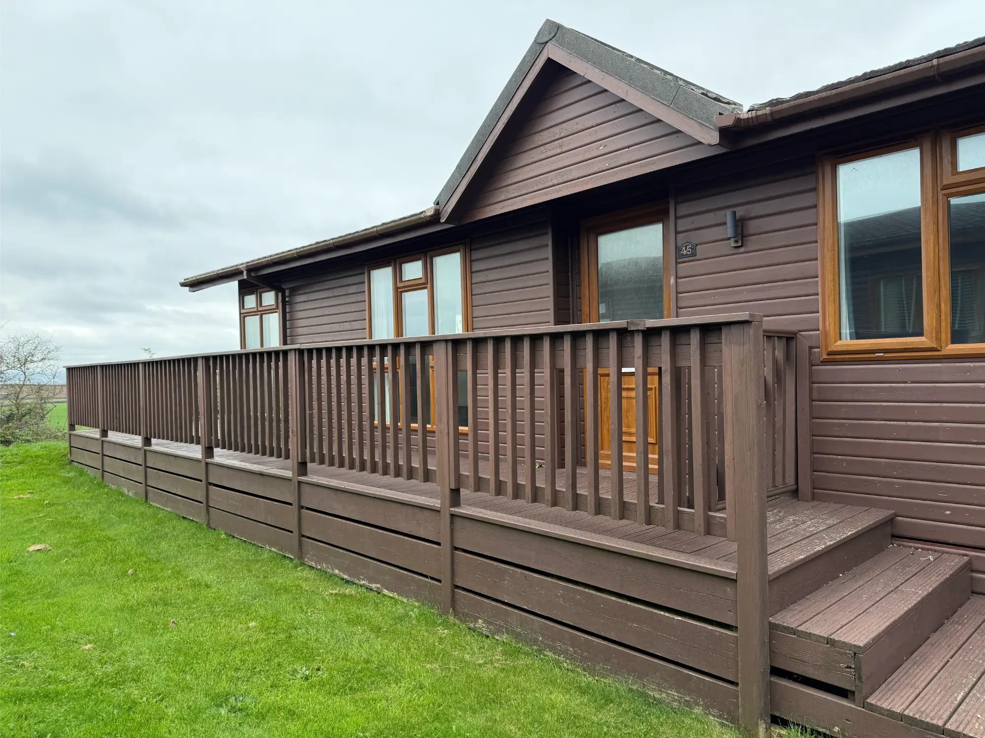 Refurbished Lodge 45 at Whitsand Bay Fort, Cornwall